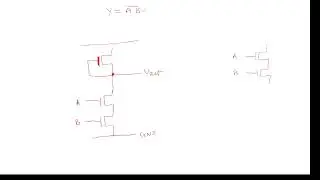 2 input NAND gate design using nmos technology,How to design two input NAND gate,2 input NAND gate