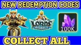 ⚠️NEW REDEMPTION CODE⚠️ LORDS MOBILE CODE | NEW REDEEM CODE LORDS MOBILE | NEW CODE LM