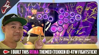 Tekken 8 Reina Themed Fightstick Build!