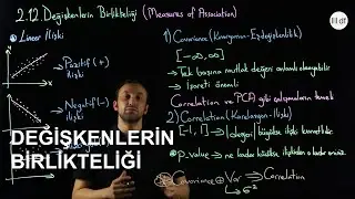 Değişkenlerin Birlikteliği (Measures of Association) #DescriptiveStatistics
