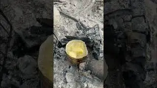 лайфхак. картофель по-деревенски. еда на костре.