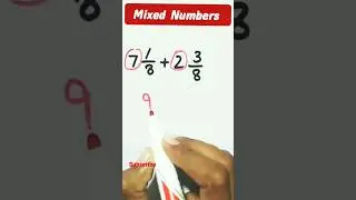 Mixed Numbers !!  