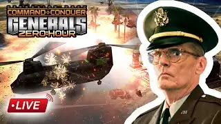 LIVE | Crazy & Ammo vs SiZe & Hummi 2v2 Challenge | C&C Generals Zero Hour