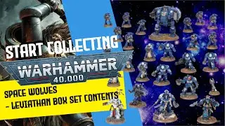 Start Collecting Warhammer 40,000 10th Edition: Space Wolves - Leviathan Box Set Contents
