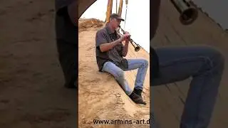 Soprano saxophone by the pipeline - COME DOWN | Armin Küpper