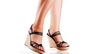 How to Walk in High-Heeled Wedges | High Heel Walking