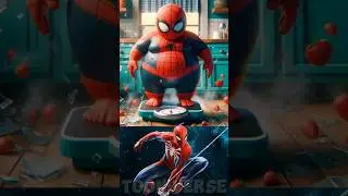 Superheroes who are overweight | Marvel vs DC - All Characters #avengers #shorts #marvel #spiderman