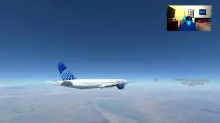 Microsoft Flight Simulator live time and weather Los Angeles to Denver