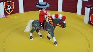 Mastoro presenta su juguete taurino Rejoneador Playmobil