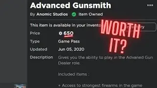 Reviewing Advanced Gunsmith On Anomic!!!