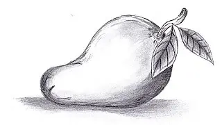 Menggambar Buah Mangga