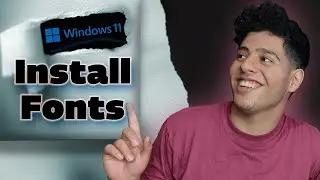 THE BEST Way to Install Fonts in Microsoft Windows All Versions