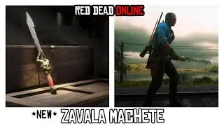 Zavala Machete (New Melee Weapon) - Red Dead Online