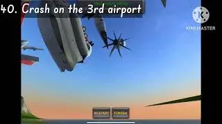 Types Of Crashes in Turboprop Flight Simulator (Part 3) (Type 16 - 45)