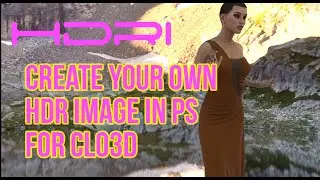 Create HDRI Image and Use in CLO3D