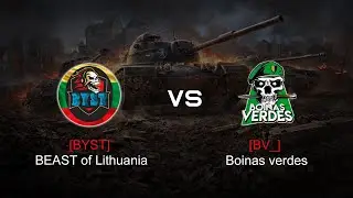 Clan War Battle | World of Tanks - [BYST] vs [BV_]