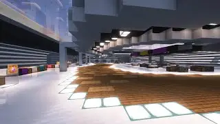 MINECRAFT | How to Build a Realistic Modern AIRPORT | Duty-Free Shopping Area | Tutorial 1/2