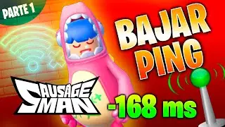 ✅Bajar el ping en Sausage Man y Quitar el LAG FACIL Y RAPIDO! | Parte 1