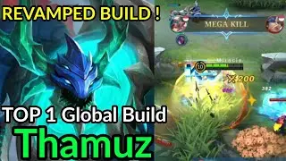 Revamped Thamuz Best Build - Top Global Build Thamuz ~ MLBB