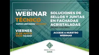WEBINAR EUCLID CHEMICAL CAVE SELLOS & ADHESIVOS