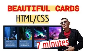 Beautiful cards html/css