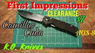 Camillus Cuda Unboxing