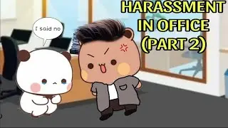 Harassment in Office (part 2) Can bubu save herself?| bubu dudu panda bear peach goma Kittensisland