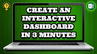 How to Create an Interactive Dashboard in Excel in 3 Minutes | Social Tech Insider