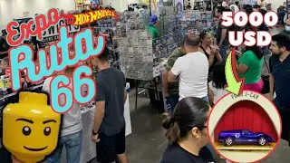 ¡ CACERÍA en la EXPO RUTA 66! #hotwheels #lego