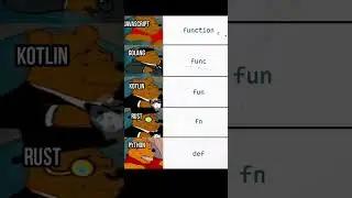 Same Function name in different languages 😵‍💫 