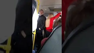 Мужик ушатал кондуктора !