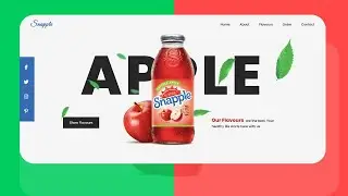 How to Create Product Website Using Only HTML & CSS | Website Design With HTML And CSS in Hindi