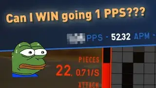 Can I Win A Tetra League Game With 1 PPS?