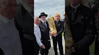 Eli joins March of the Living and completes Torah in Dedication Ceremony in Auschwitz