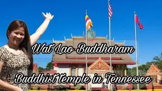 Juna on the go! Visiting Wat Lao Buddhist Temple in Murfreesboro, Tennessee!