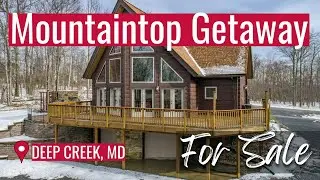 Mountaintop Home for Sale at Deep Creek Lake, Maryland