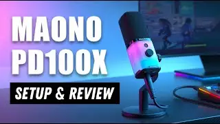 🎙️ Maono PD100X USB/XLR Dynamic Microphone: In-Depth Review and Setup Guide