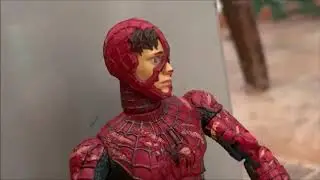 Spider Man (2002)  - Spider Man Vs The Green Goblin Final Battle Stop Motion