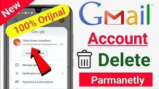 Gmail account delete kaise kare | Google account delete kaise kare | 2023 