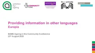 Video: Providing information in other languages (Conference Pt 10)