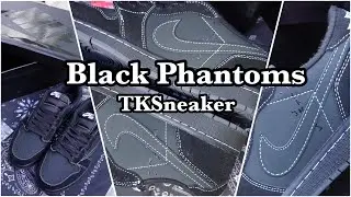 Unboxing Black Phantom Travis Low From TKSneaker