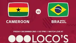Day 1 | Qualifying To Round Of 16 | Brazil Vs Cameroon |