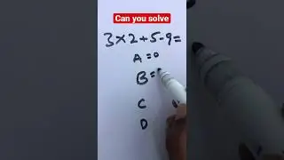 Can you solve