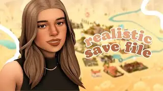 I found a Realistic Save File in the Sims 4! | Better Together - Base Game Compatible Save File