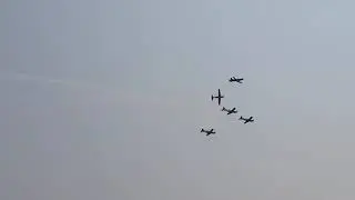 South African Silver Falcons doing a rollback