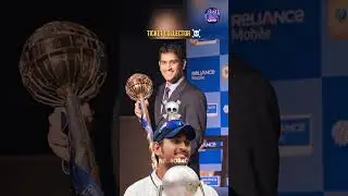 Ticket Collector ❌Trophy Collector ✅ #dhoni #msd #msdhoni #shorts