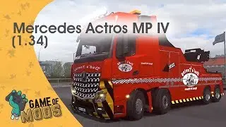 Mercedes Actros MP IV Vinçli Kamyon / ETS 2