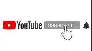 WHITE SCREEN | YOUTUBE SUBSCRIBE BUTTON WITH SOUNDS 🔔 