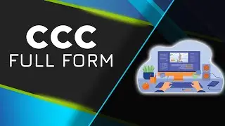 CCC Full Form - Full form of CCC - CCC Course Full Form  - Course on Computer Concepts (CCC)