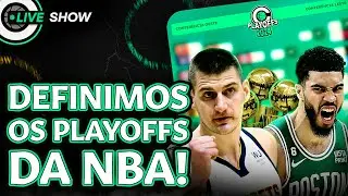 PREVIMOS OS PLAYOFFS DA NBA! QUEM VAI LONGE NO MATA-MATA DA NBA? O FUTURO DA NBA! | 